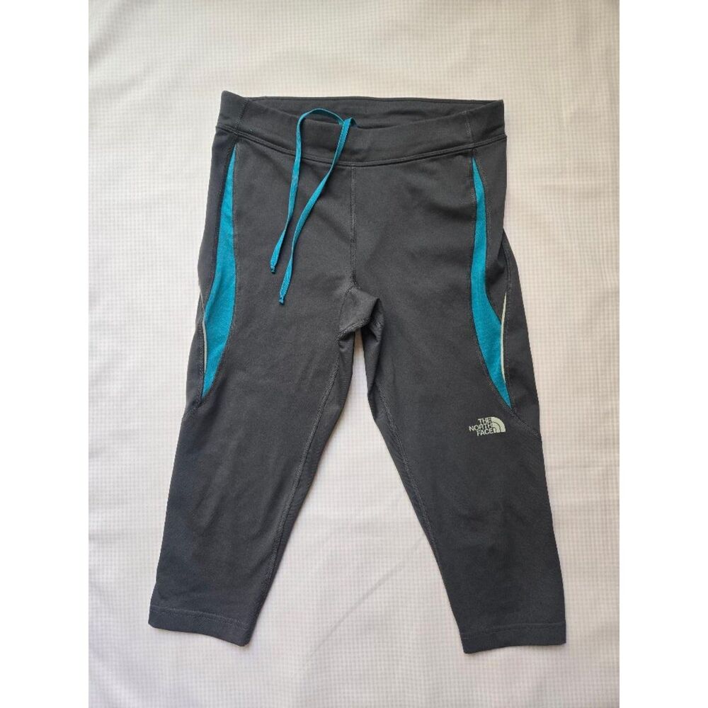 The North Face Flight Series VaporWick Dark Gray Cropped Leggings. Size